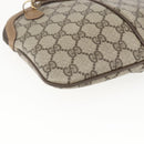 GUCCI GG Supreme Web Sherry Line Bag PVC Beige Gold 98 02 047 Auth 165184-17