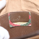 GUCCI GG Supreme Web Sherry Line Bag PVC Beige Gold 98 02 047 Auth 165184-18
