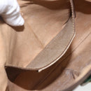 GUCCI GG Supreme Web Sherry Line Bag PVC Beige Gold 98 02 047 Auth 165184-11