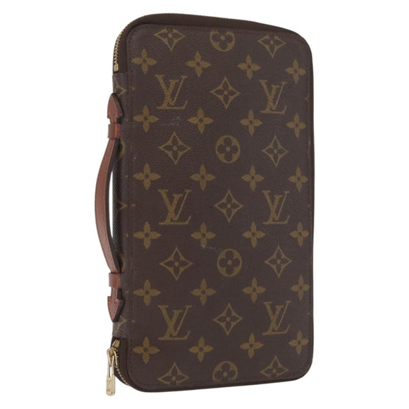 LOUIS VUITTON Monogram Poche Escapade Travel Case M60113 LV Auth 165190