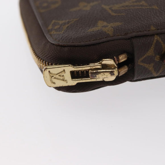 LOUIS VUITTON Monogram Poche Escapade Travel Case M60113 LV Auth 165190