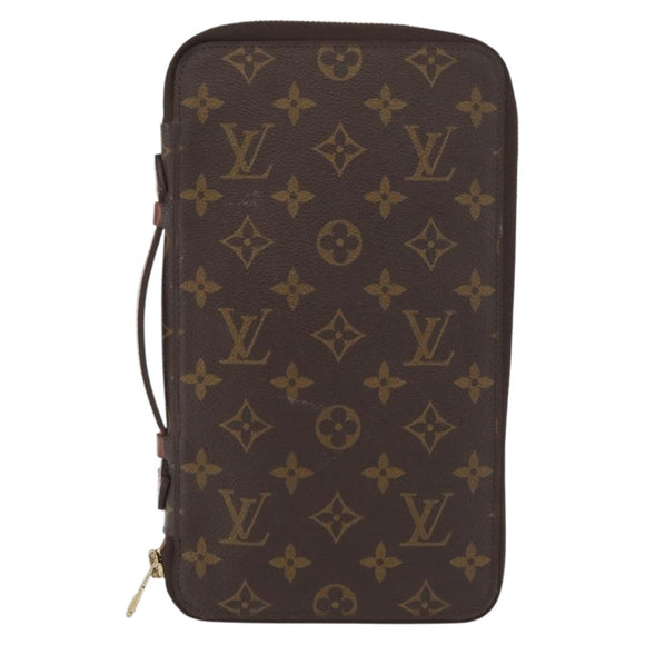 LOUIS VUITTON Monogram Poche Escapade Travel Case M60113 LV Auth 165190