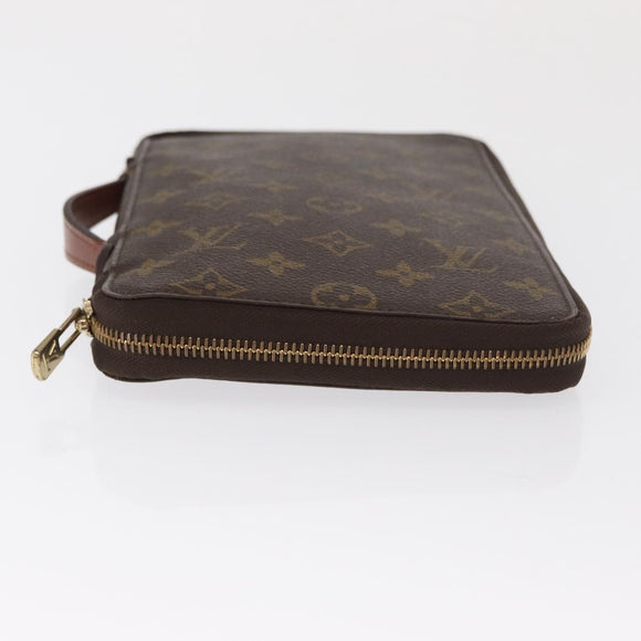 LOUIS VUITTON Monogram Poche Escapade Travel Case M60113 LV Auth 165190