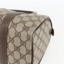 GUCCI GG Supreme Web Sherry Line Bag PVC Beige Gold 40 02 006 Auth 165192-9