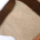 MCM Vicetos Logogram Shoulder Bag PVC Leather Brown Gold Auth 165197-10