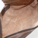 GUCCI GG Supreme Web Sherry Line Bag PVC Beige Gold 56 02 088 Auth 165218-17