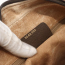 GUCCI GG Supreme Web Sherry Line Bag PVC Beige Gold 56 02 088 Auth 165218-22