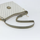 GUCCI GG Plus Supreme Shoulder Bag PVC Gray Gold Auth 165221-7