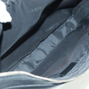 GUCCI Shoulder Bag Leather Black Silver 008 3841 Auth 165228V-11