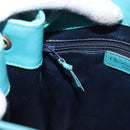Christian Dior Shoulder Bag Leather Light Blue Auth 165238-20