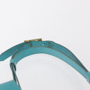 Christian Dior Shoulder Bag Leather Light Blue Auth 165238-8