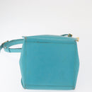 Christian Dior Shoulder Bag Leather Light Blue Auth 165238-9