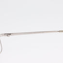 CHANEL COCO Mark Sunglasses metal Clear CC Auth 165242V-15