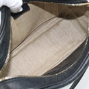 GUCCI Micro GG Canvas Guccissima Bag Leather Black Gold 449413 Auth 165255-11