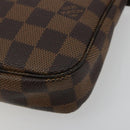 LOUIS VUITTON Damier Ebene Pochette Accessoires Pouch N41206 LV Auth 165256V-14