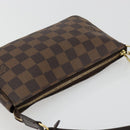 LOUIS VUITTON Damier Ebene Pochette Accessoires Pouch N41206 LV Auth 165256V-6