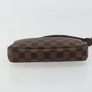 LOUIS VUITTON Damier Ebene Pochette Accessoires Pouch N41206 LV Auth 165256V-5