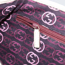 GUCCI Princi Tote Bag Leather White Gold 163805 Auth 165261-19