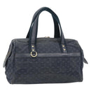 LOUIS VUITTON Monogram Mini Josephine GM Hand Bag TST Blue M92411 LV Auth 165265-1
