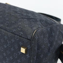 LOUIS VUITTON Monogram Mini Josephine GM Hand Bag TST Blue M92411 LV Auth 165265-9