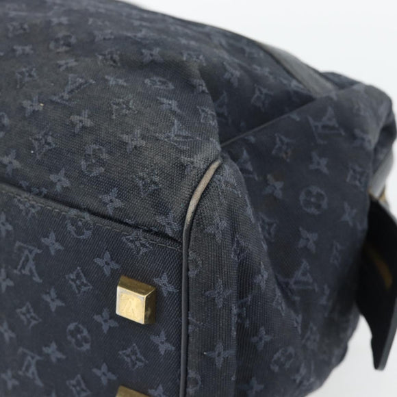 LOUIS VUITTON Monogram Mini Josephine GM Hand Bag TST Blue M92411 LV Auth 165265