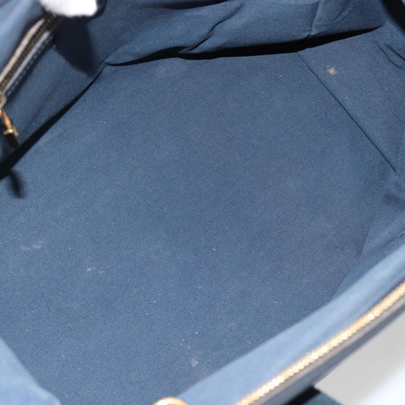 LOUIS VUITTON Monogram Mini Josephine GM Hand Bag TST Blue M92411 LV Auth 165265