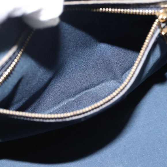 LOUIS VUITTON Monogram Mini Josephine GM Hand Bag TST Blue M92411 LV Auth 165265
