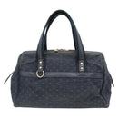 LOUIS VUITTON Monogram Mini Josephine GM Hand Bag TST Blue M92411 LV Auth 165265-2