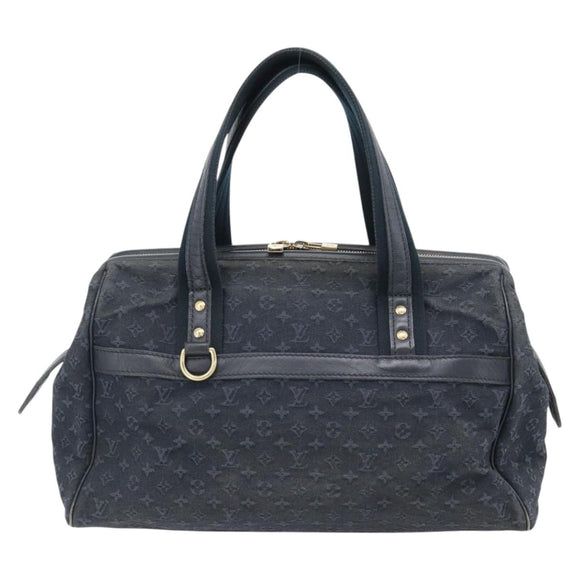 LOUIS VUITTON Monogram Mini Josephine GM Hand Bag TST Blue M92411 LV Auth 165265