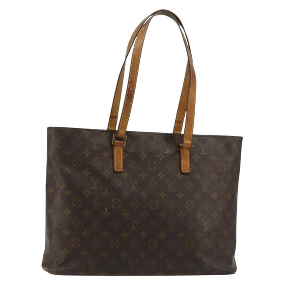 LOUIS VUITTON Monogram Luco Tote Tasche M51155 LV Auth 165267