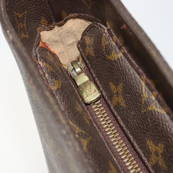 LOUIS VUITTON Monogram Luco Tote Tasche M51155 LV Auth 165267