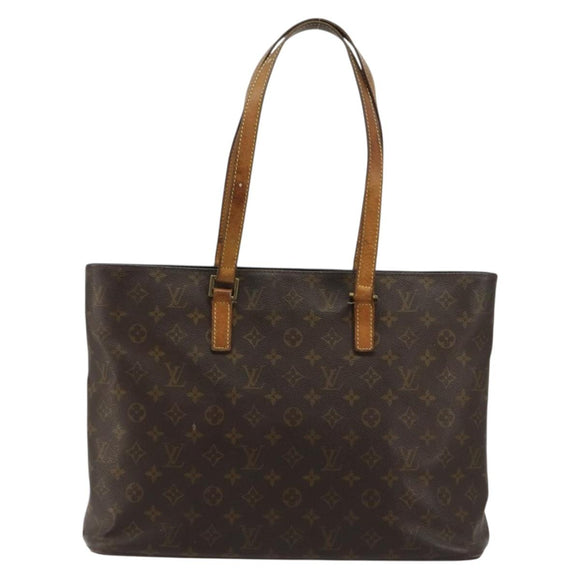 LOUIS VUITTON Monogram Luco Tote Tasche M51155 LV Auth 165267