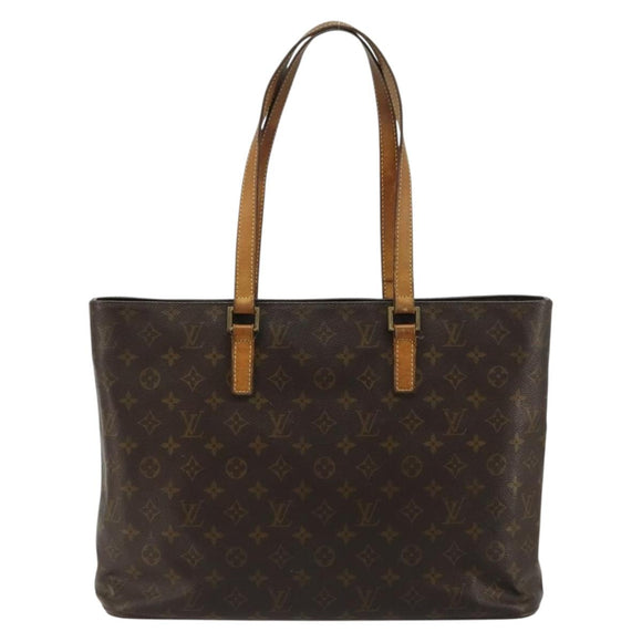 LOUIS VUITTON Monogram Luco Tote Tasche M51155 LV Auth 165267