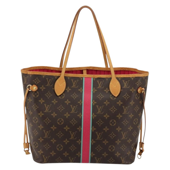 LOUIS VUITTON Monogram My LV Heritage Neverfull MM Tragetasche M40156 Auth 165269