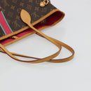LOUIS VUITTON Monogram My LV Heritage Neverfull MM Tote Bag M40156 Auth 165269-7