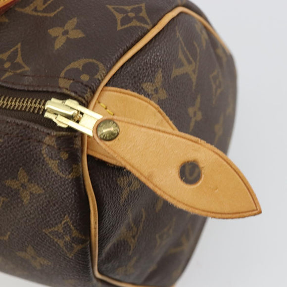 LOUIS VUITTON Monogram Speedy 25 Hand Bag M41528 LV Auth 165271A