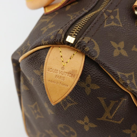 LOUIS VUITTON Monogram Speedy 25 Hand Bag M41528 LV Auth 165271A
