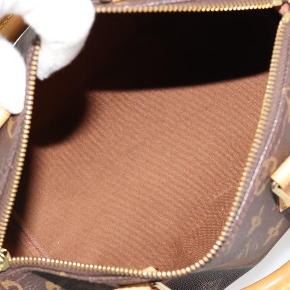 LOUIS VUITTON Monogram Speedy 25 Hand Bag M41528 LV Auth 165271A