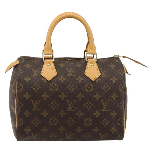 LOUIS VUITTON Monogram Speedy 25 Hand Bag M41528 LV Auth 165271A
