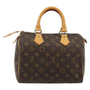 LOUIS VUITTON Monogram Speedy 25 Hand Bag M41528 LV Auth 165271A-2