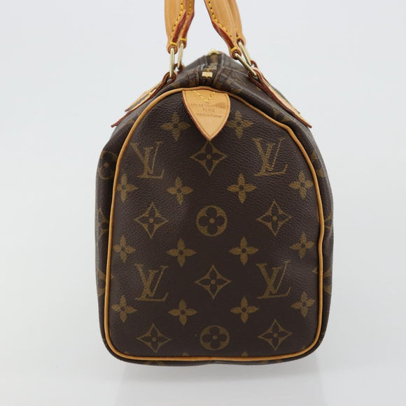 LOUIS VUITTON Monogram Speedy 25 Hand Bag M41528 LV Auth 165271A