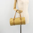 LOUIS VUITTON Monogram Vernis Bedford Hand Bag Beige M91006 LV Auth 165273-23