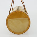 LOUIS VUITTON Monogram Vernis Bedford Hand Bag Beige M91006 LV Auth 165273-3