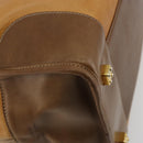 LOEWE Amazona 40 Hand Bag Leather Beige Gold Auth 165278-16