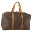 LOUIS VUITTON Monogram Sac Souple 45 Boston Bag M41624 LV Auth 165284-1