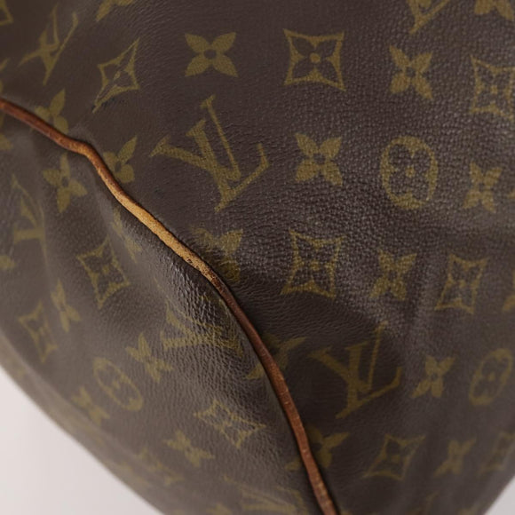 LOUIS VUITTON Monogram Sac Souple 45 Boston Bag M41624 LV Auth 165284