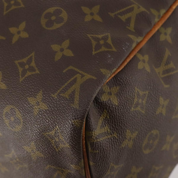 LOUIS VUITTON Monogram Sac Souple 45 Boston Bag M41624 LV Auth 165284