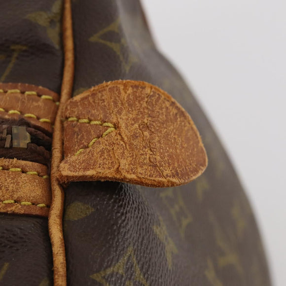 LOUIS VUITTON Monogram Sac Souple 45 Boston Bag M41624 LV Auth 165284