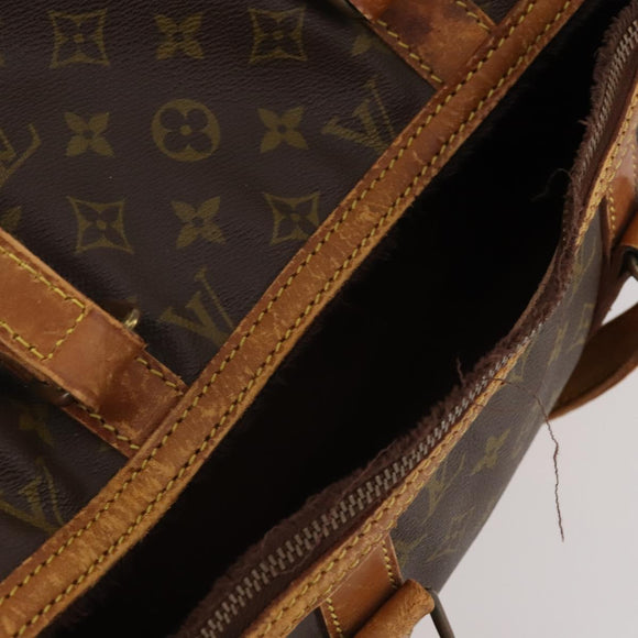 LOUIS VUITTON Monogram Sac Souple 45 Boston Bag M41624 LV Auth 165284
