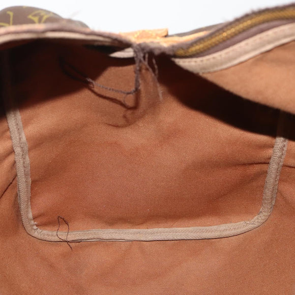 LOUIS VUITTON Monogram Sac Souple 45 Boston Bag M41624 LV Auth 165284